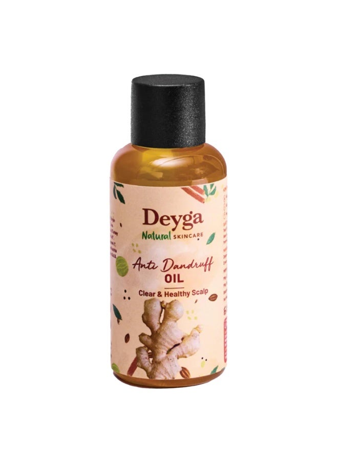 Deyga Anti Dandruff Oil | Dandruff Control Neem Oil I Reduces Hair Fall | Soothes Scalp Itchiness (50ml, Anti Dandruff Oil) - Image 1